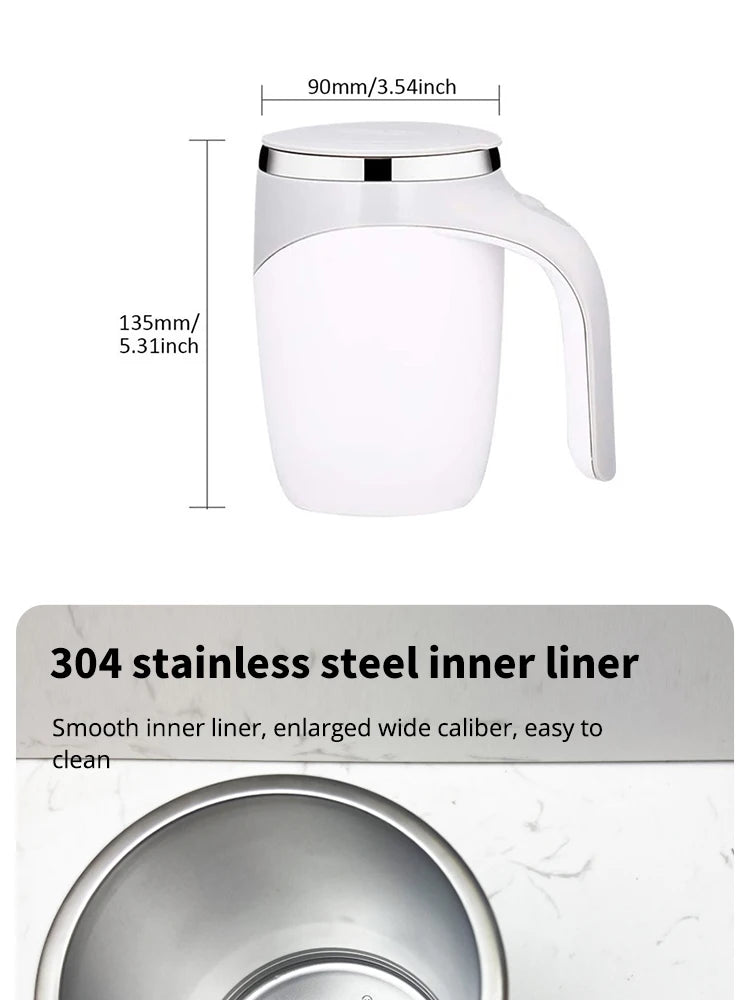 Automatic Self Stirring Magnetic Mug Cup