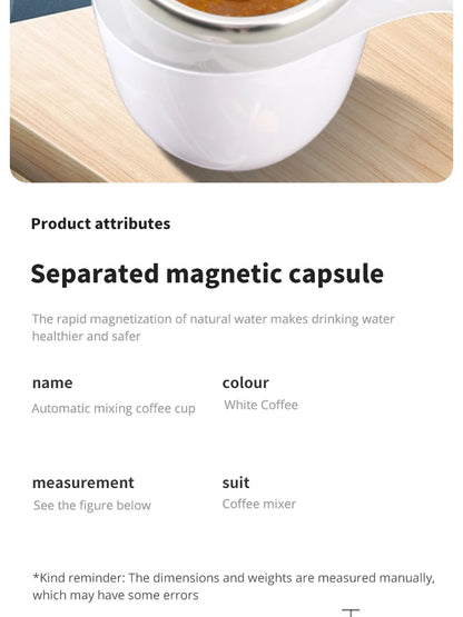 Automatic Self Stirring Magnetic Mug Cup